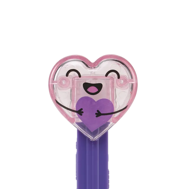 pez-dispensers-hugging-heart-distributeur-bonbons-fraise-raisin image 1
