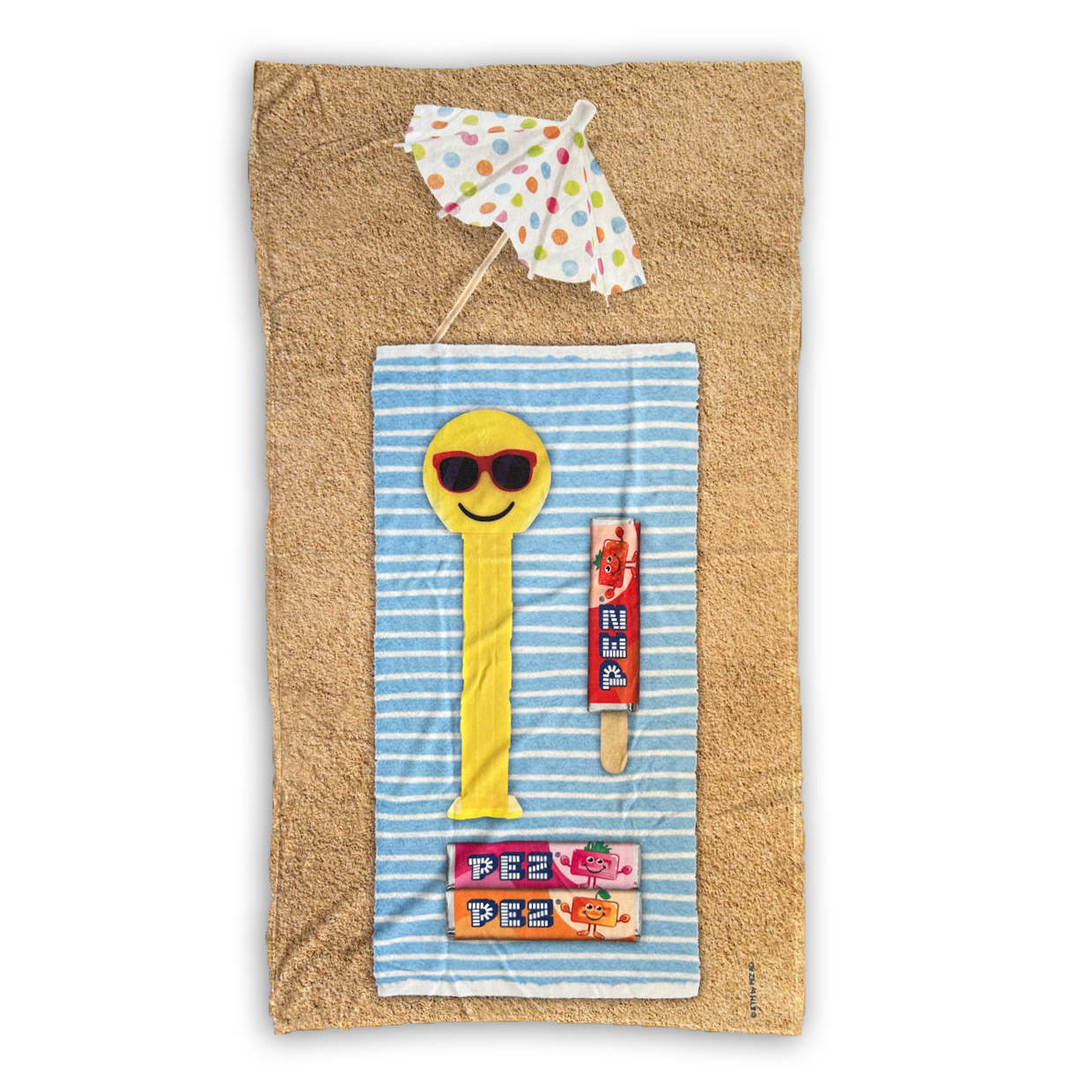 pez-fan-shop-serviette-plage-160x80-cm-logo image 1