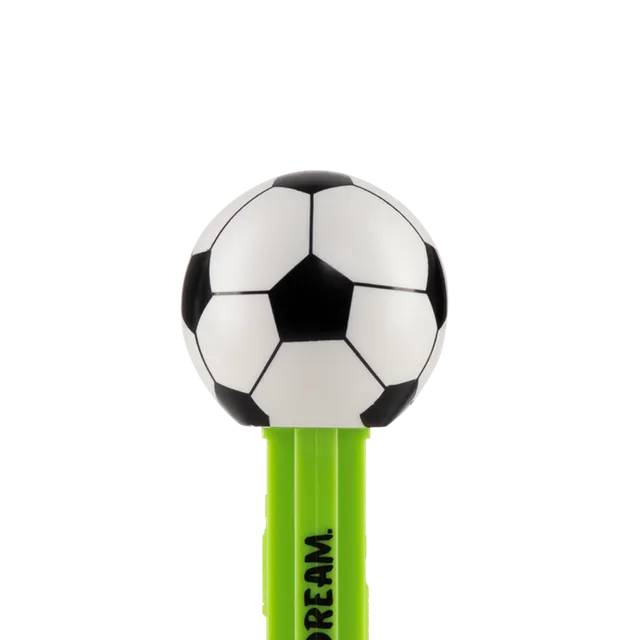 pez-dispensers-soccer-vert-distributeur-bonbons-3-recharges image 1