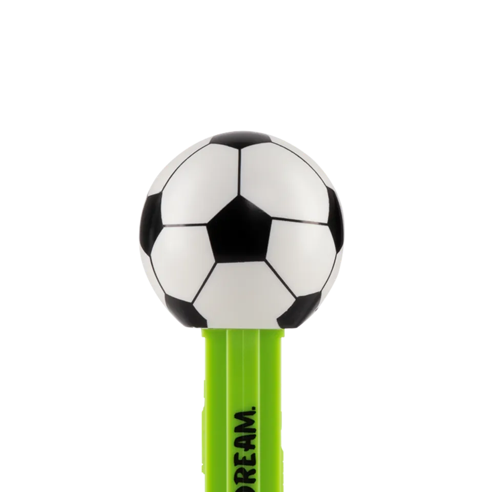 pez-dispensers-soccer-vert-distributeur-bonbons-3-recharges image 1