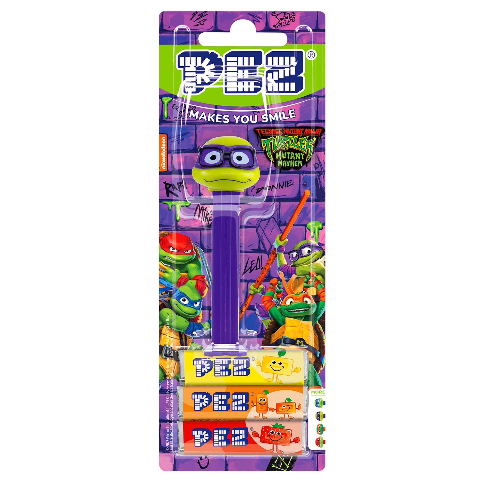 pez-dispensers-donatello-distributeur-tortues-ninja-25-5g image 2