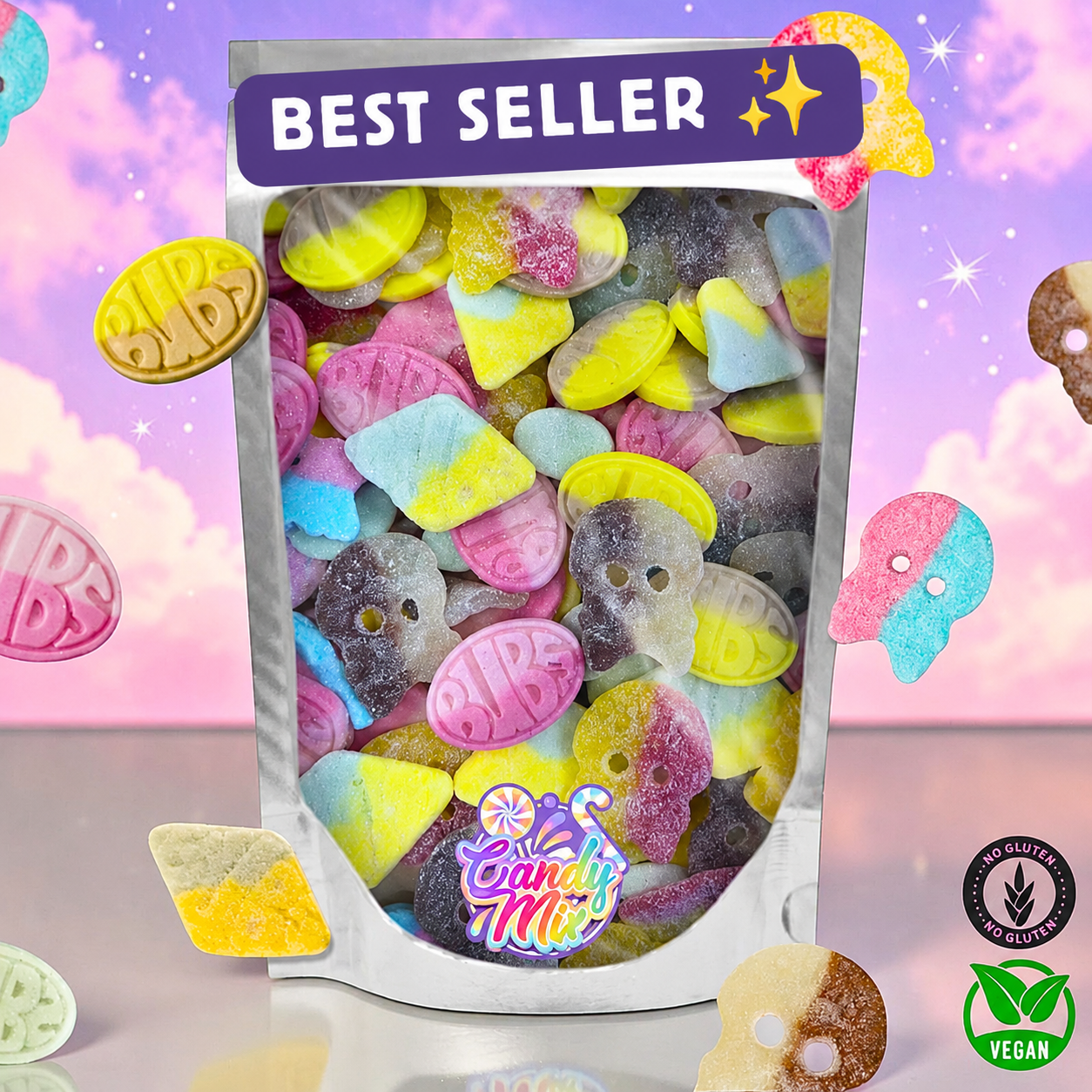 candymix-bubs-mix-bonbons-su-dois-medium-400g image 1