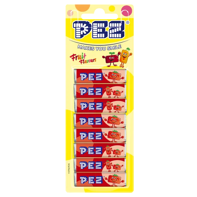 pez-pez-candies-strawberry-bonbons-fraise-8-recharges image 1