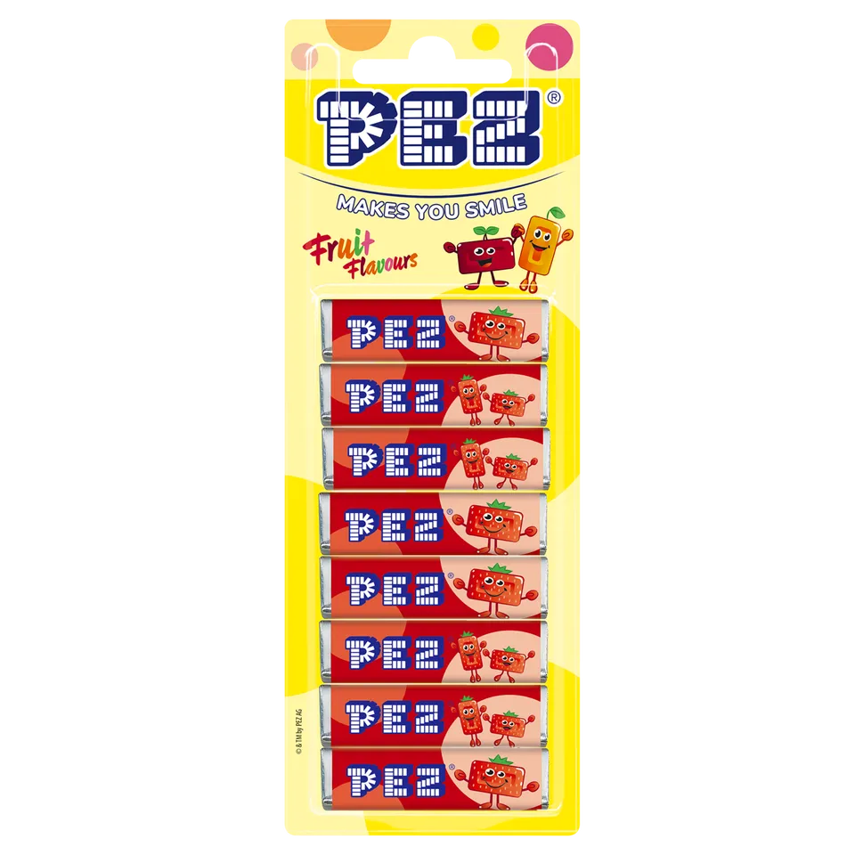 pez-pez-candies-strawberry-bonbons-fraise-8-recharges image 1