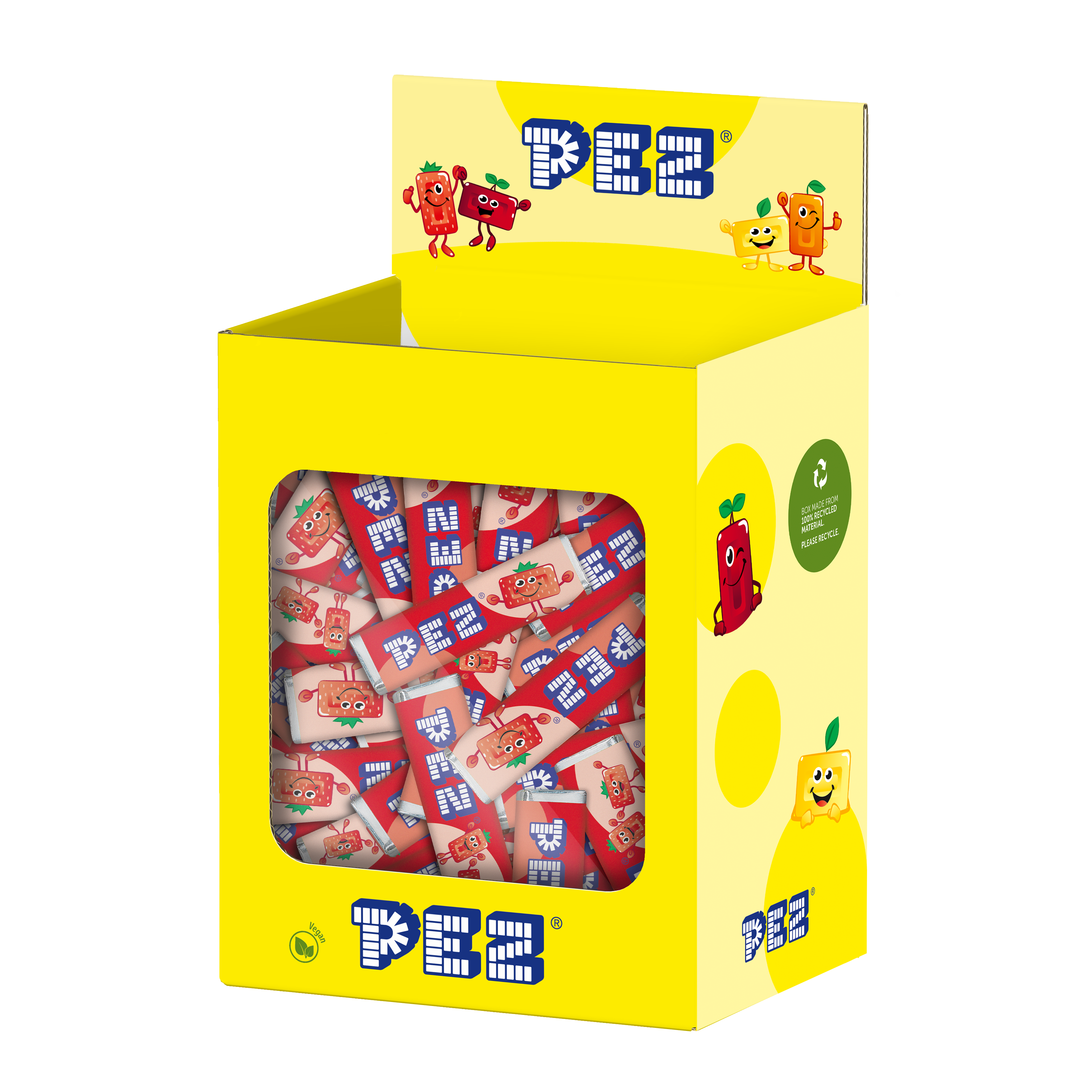 pez-candies-strawberry-bonbons-fraise-100-pcs-850g image 3