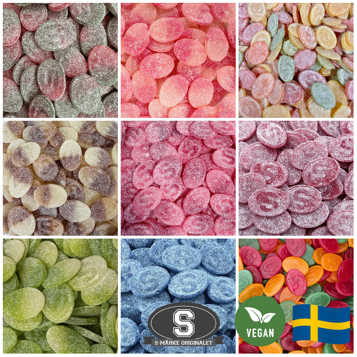 s-marke-bonbons-su-dois-acidul-s-assortiment-fruits-vegan-500g image 1