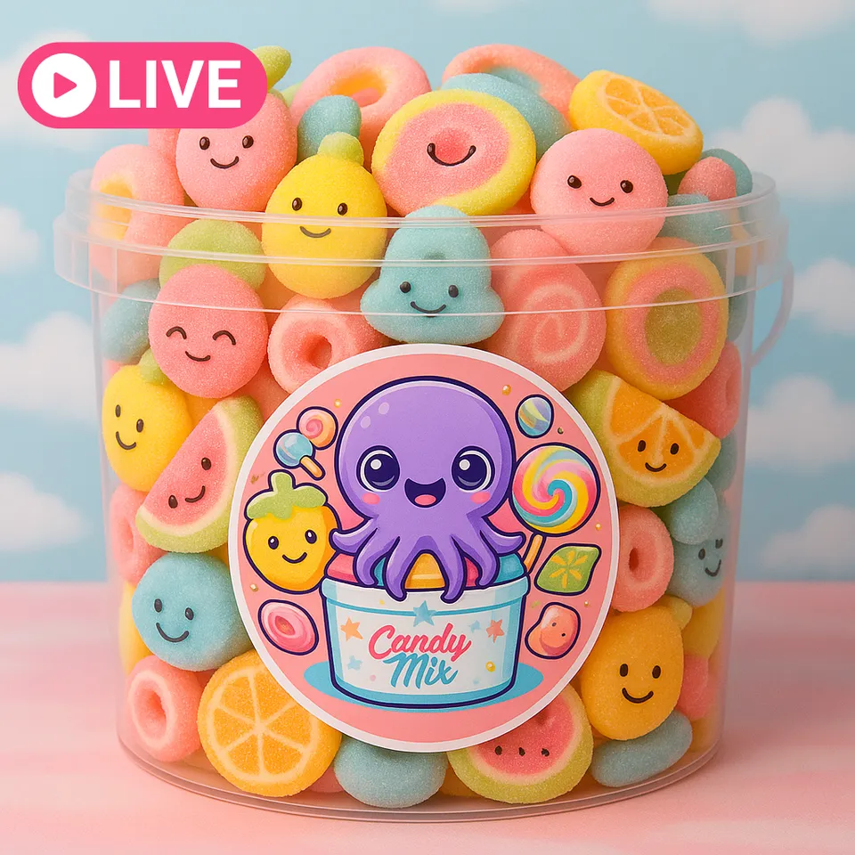 candymix-candybucket-seau-bonbons-mix-live-3-5-kg image 1