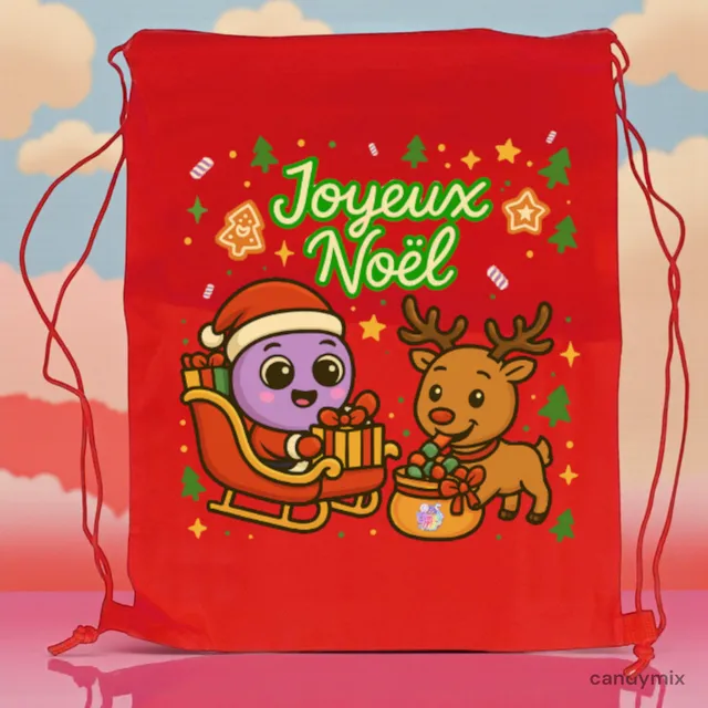 candymix-hotte-tra-neau-vide-sac-cadeau-no-l-33-5x42cm image 1