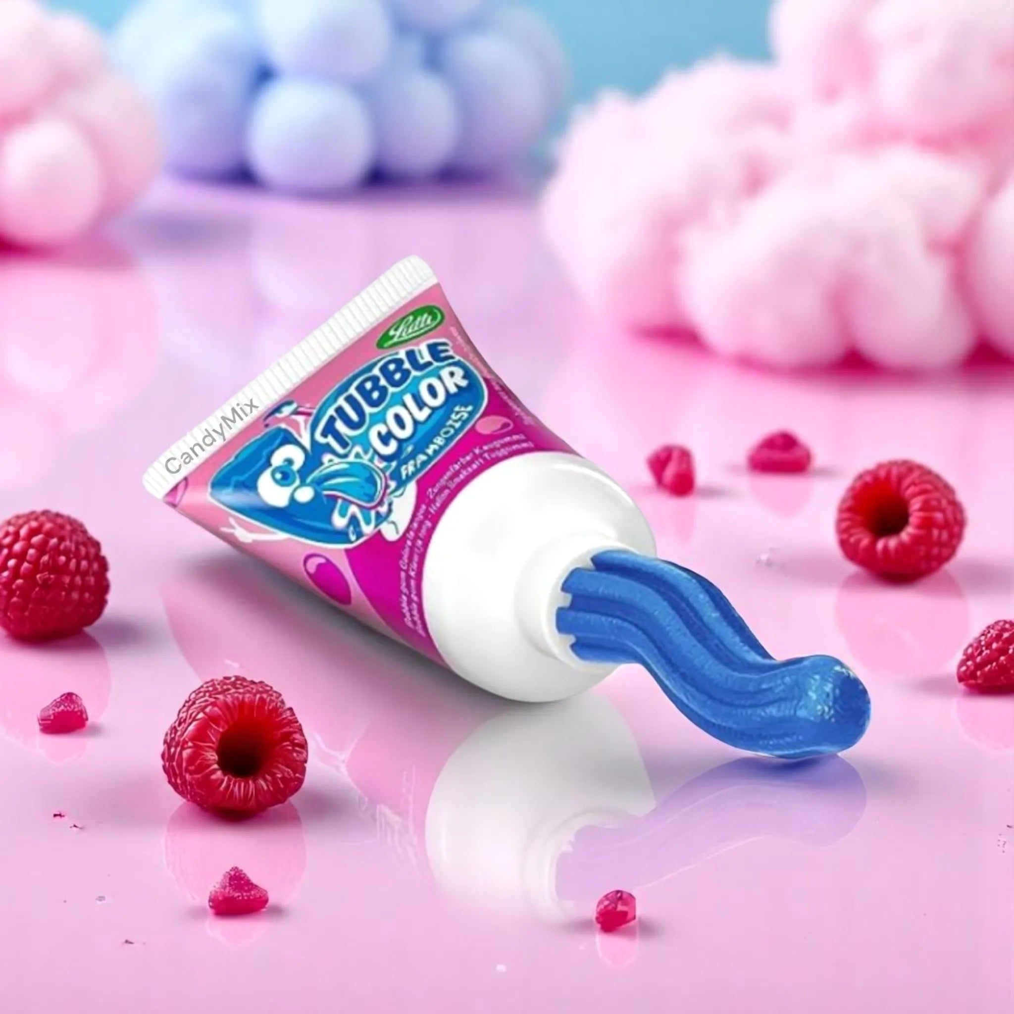 tubble-gum-chewing-gum-tube-framboise-bleue-35g image 1