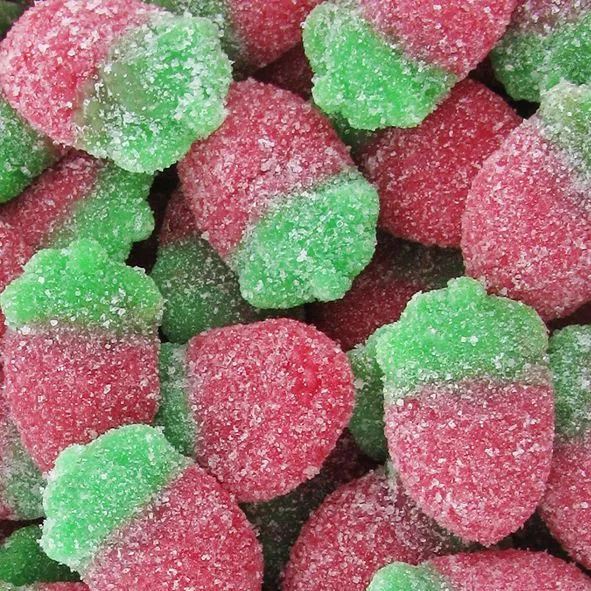 sweet-halal-vegan-en-vrac-bonbon-fraises-sucr-es-halal image 1