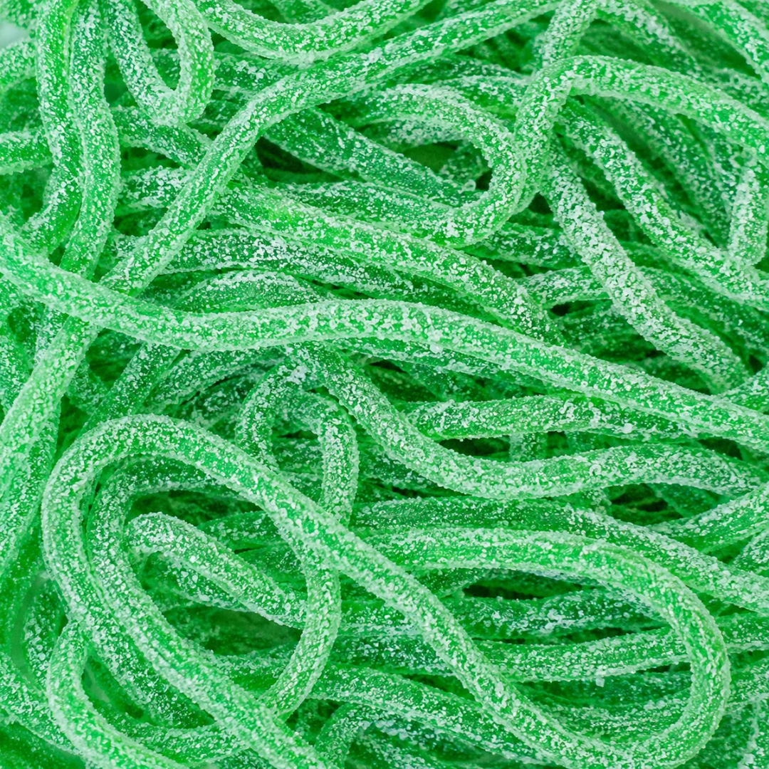 candymix-bonbons-acides-lassos-spaghettini-pomme-200-g-acide image 1