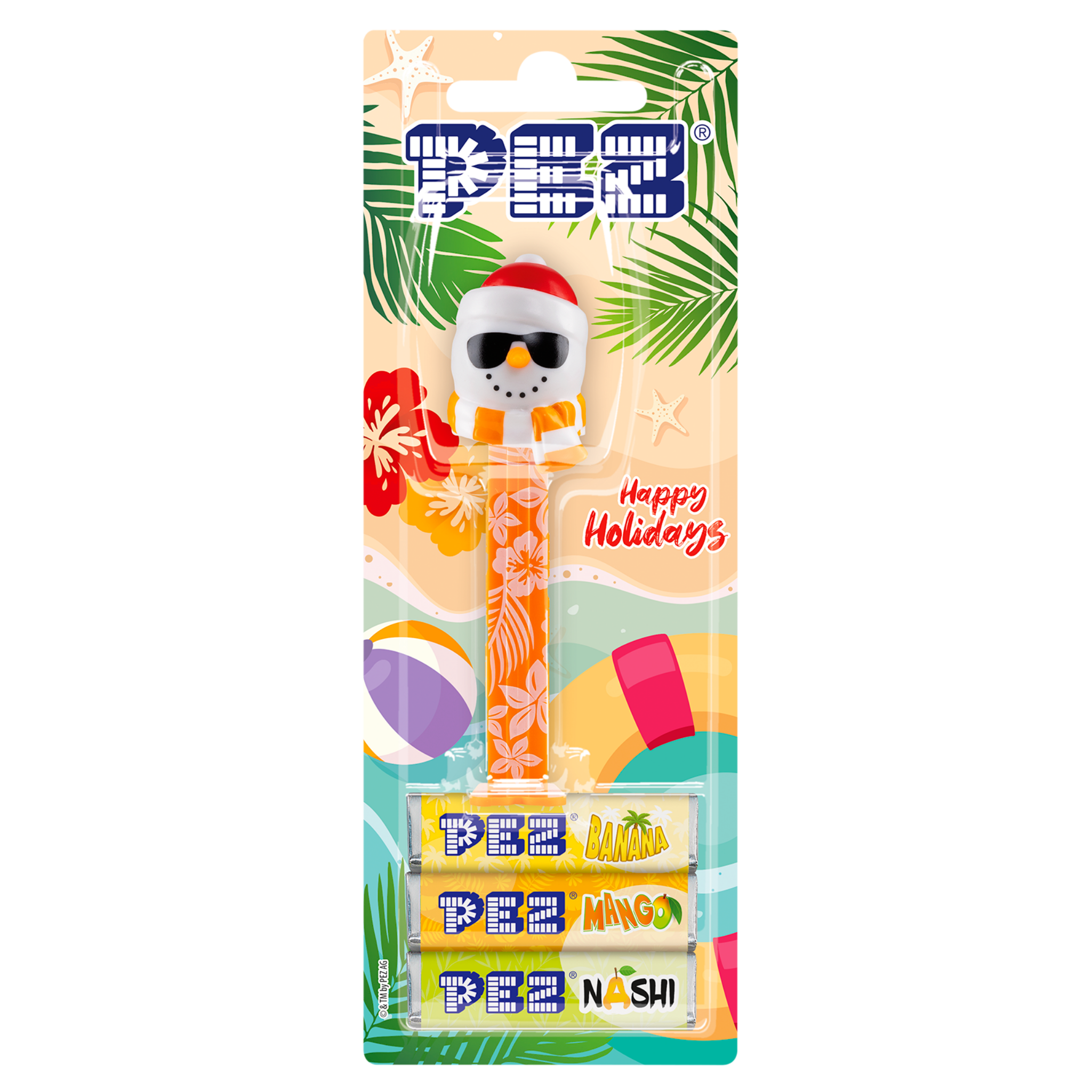pez-pez-candies-special-summer-snowman-bonbons-banane-mangue-nashi image 2