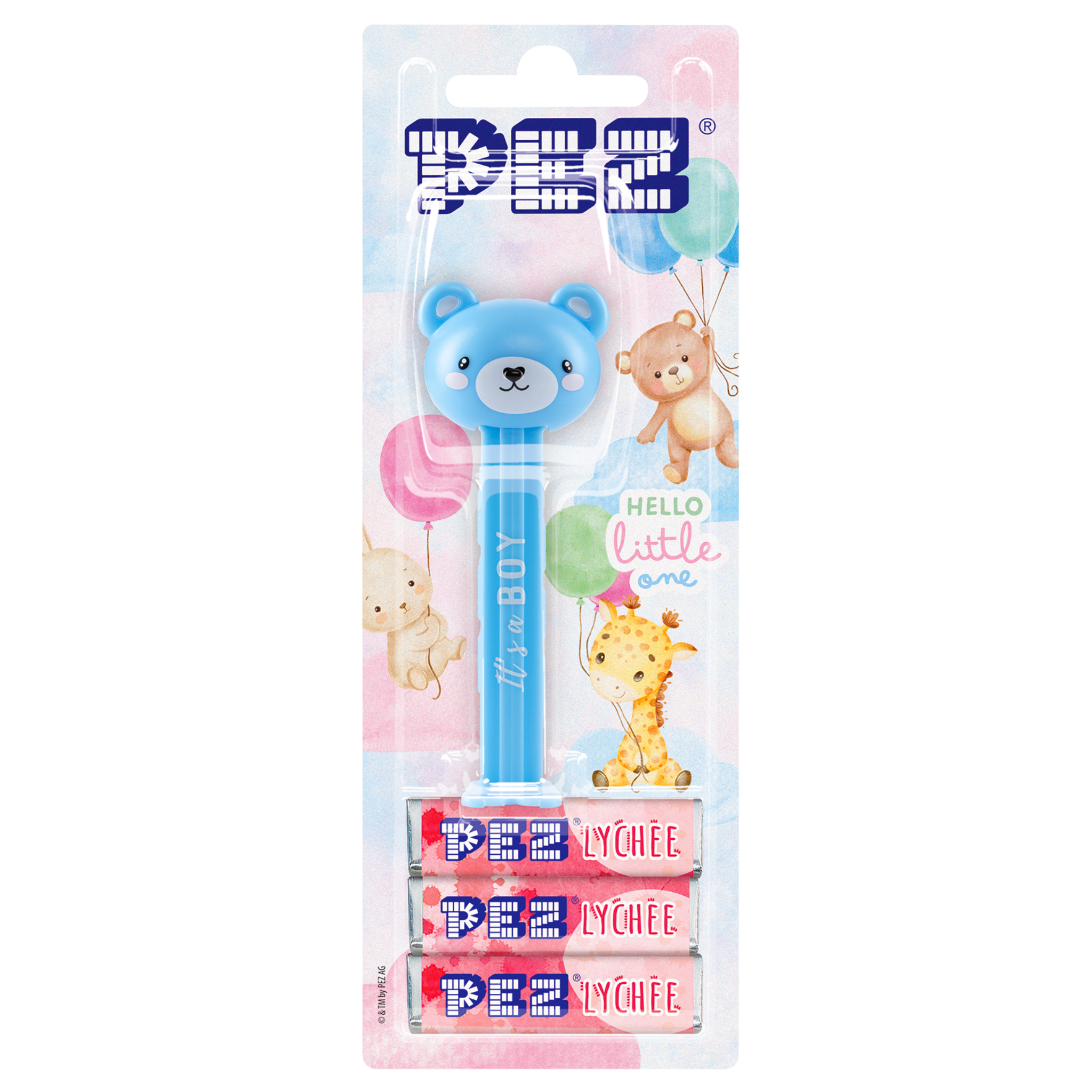 pez-dispensers-it-s-a-boy-distributeur-bonbons-litchi-25-5-g image 2