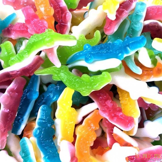 sweet-halal-vegan-crocodiles-lisses-bonbon-sans-gluten image 1