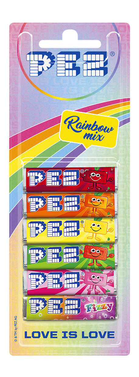 pez-candies-rainbow-mix-bonbons-fruit-s-6-x-8-5g image 1