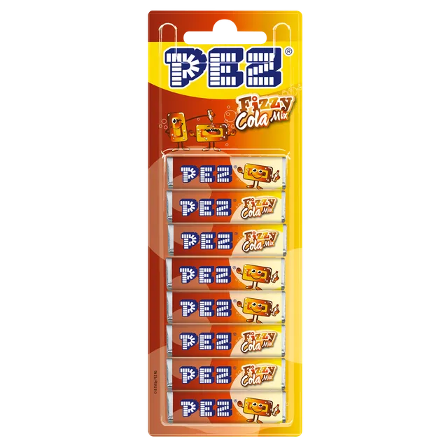 pez-candies-fizzy-cola-mix-recharges-bonbons-8-pcs image 1