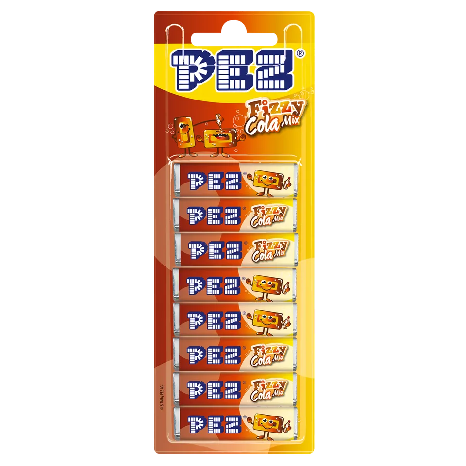pez-candies-fizzy-cola-mix-recharges-bonbons-8-pcs image 1