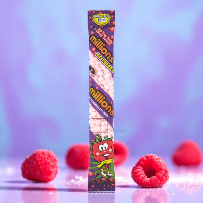 millions-raspberry-bonbon-tube-framboise-bleue-55g-veggie image 1