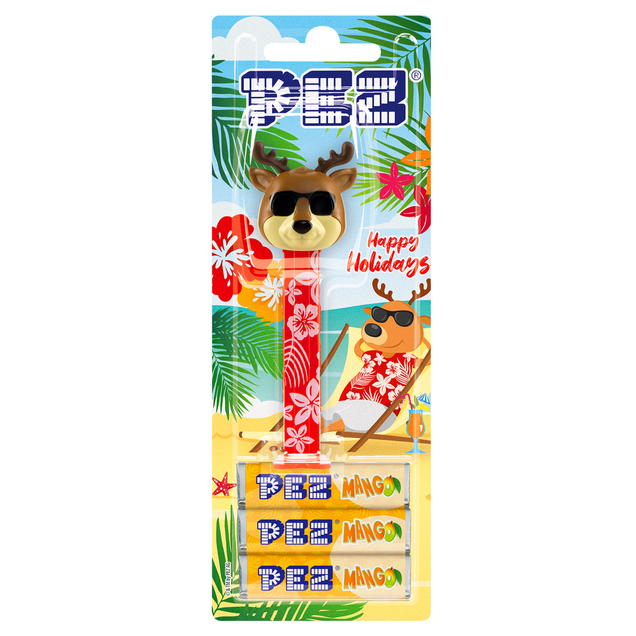 pez-candies-special-summer-reindeer-distributeur-bonbons-cranberry image 2