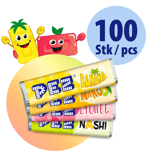 pez-candies-exotic-flavours-bonbons-exotiques-100-pcs-850g image 1