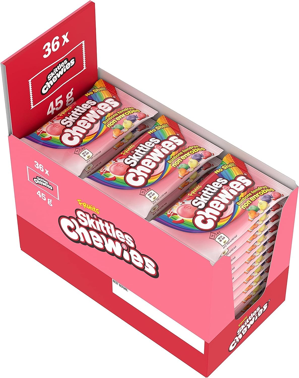 skittles-chewies-bonbons-fruits-moelleux-36-sachets-x-45g image 3