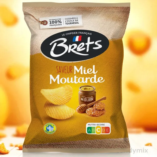 bret-s-chips-miel-moutarde-snack-sal-125g-sucr-sal image 1