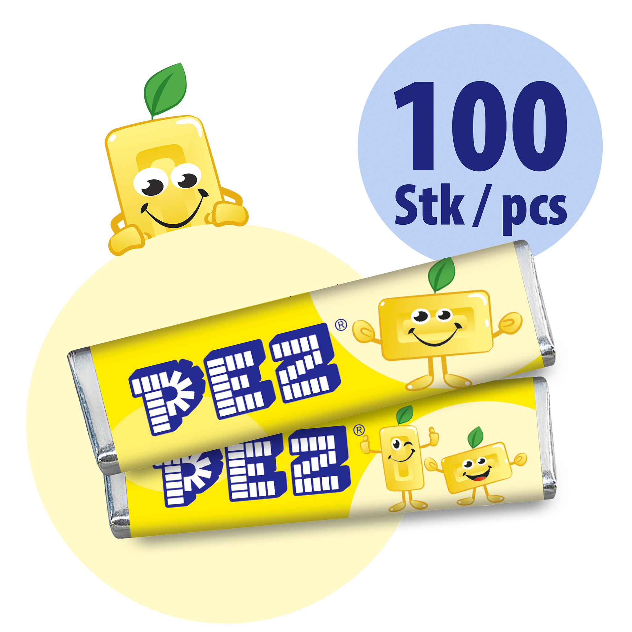 pez-candies-lemon-bonbons-citron-100-x-8-5-g image 1