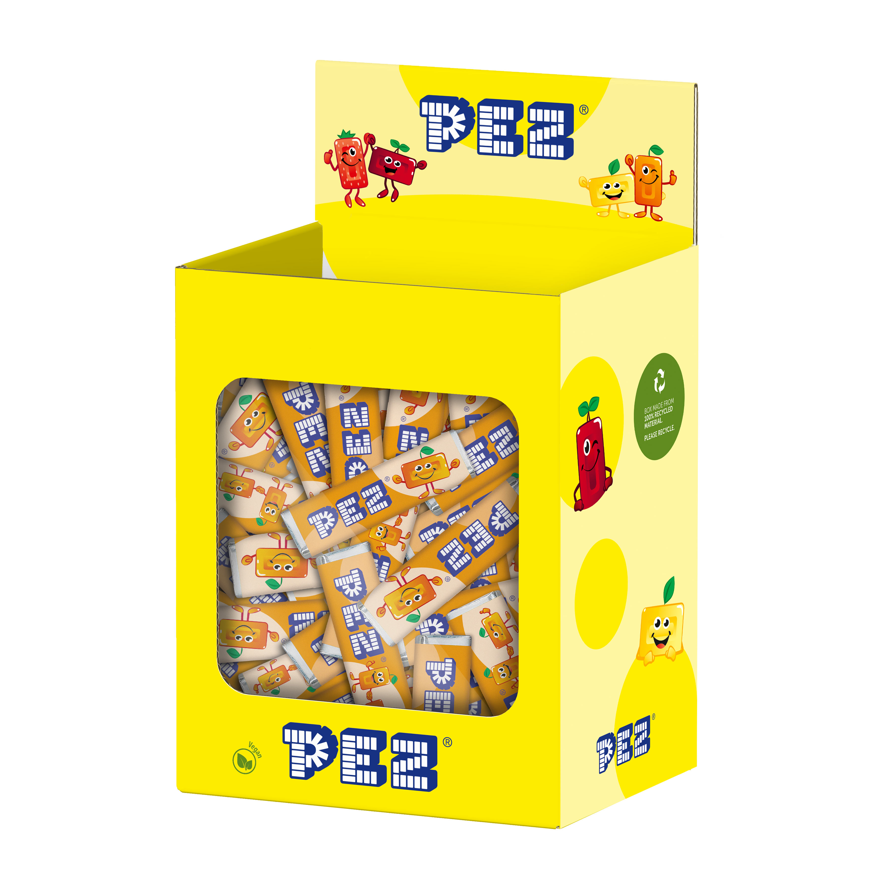 pez-orange-vrac-bonbons-recharge-distributeur-100x8-5g image 3