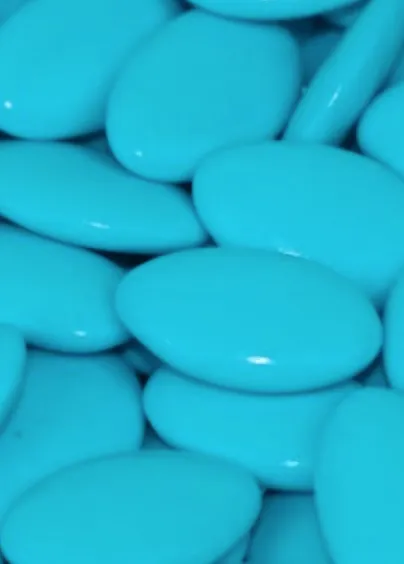 sweet-halal-vegan-drag-es-chocolat-turquoise-drag-e-1-kg image 1