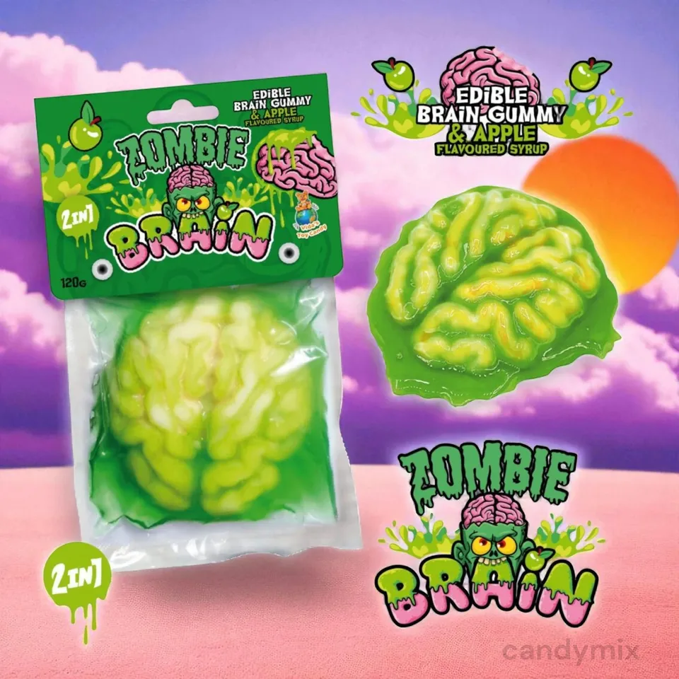 zombie-brain-bonbon-g-lifi-cerveau-pomme-120g image 1