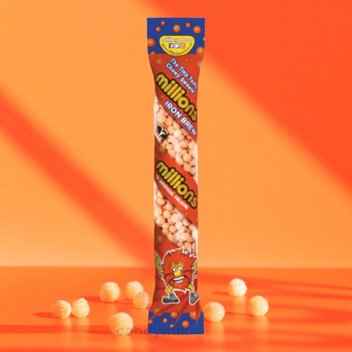 millions-iron-brew-bonbon-tube-bubble-gum-55g-veggie image 1
