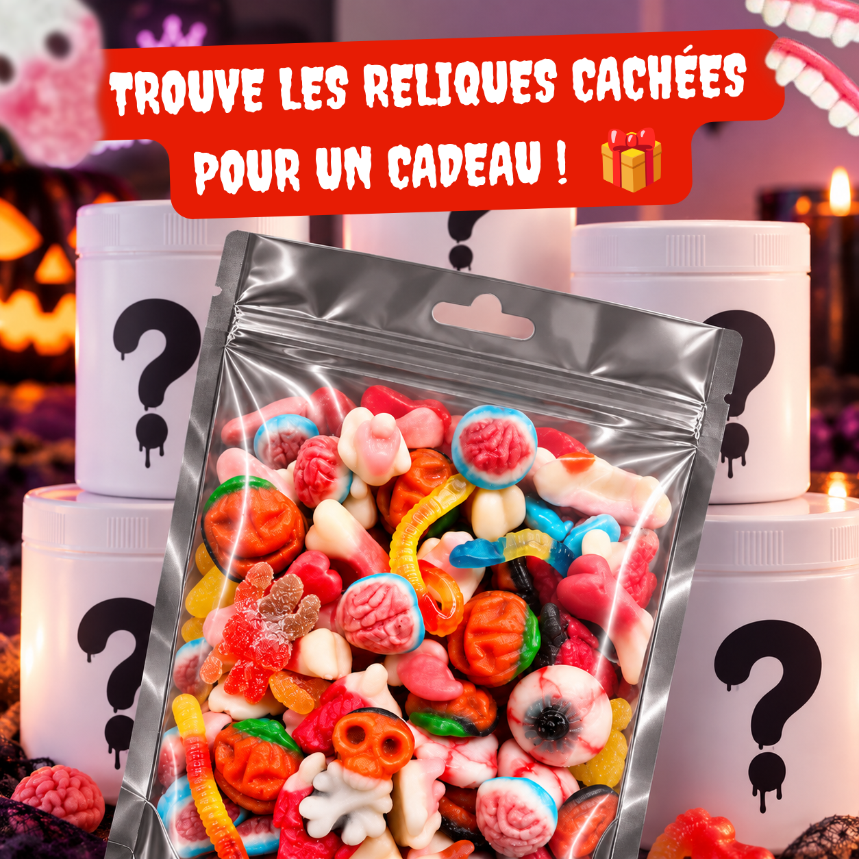candymix-pot-live-bonbons-halloween-mix-effrayant-100g image 1