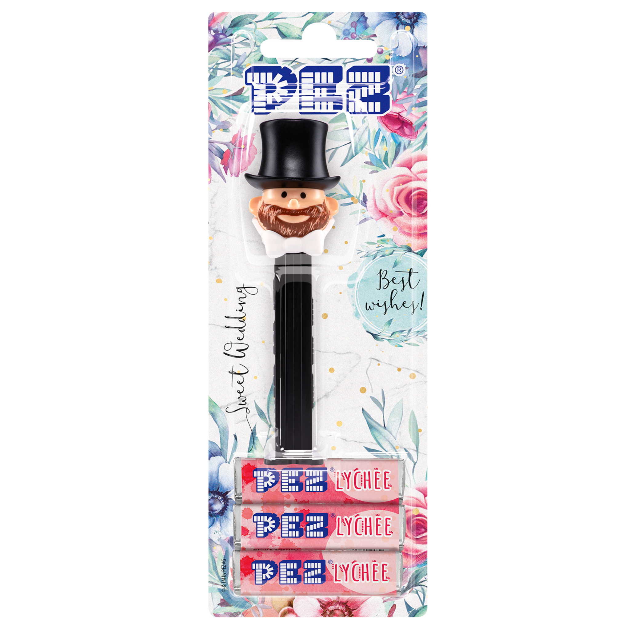 pez-dispensers-groom-barbu-distributeur-bonbons-litchi image 1