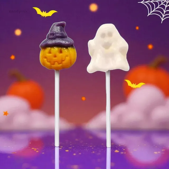 magia-de-azucar-sucette-halloween-cerise-13g image 1