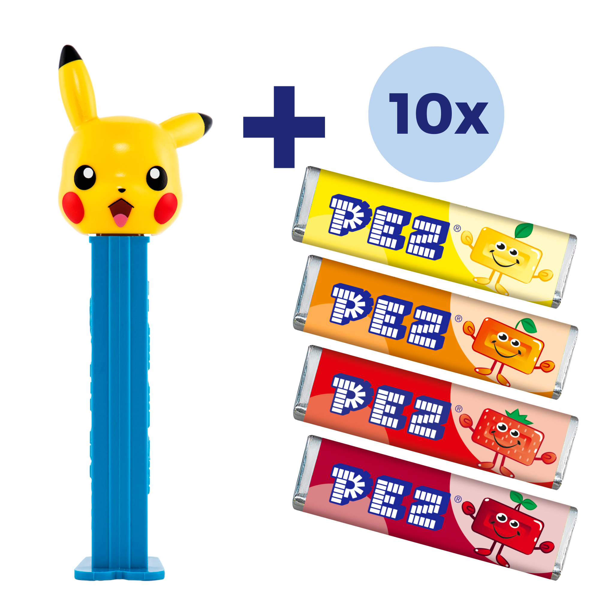 pez-candies-pok-mon-sachet-bonbons-fruits-10-recharges-85-g image 2