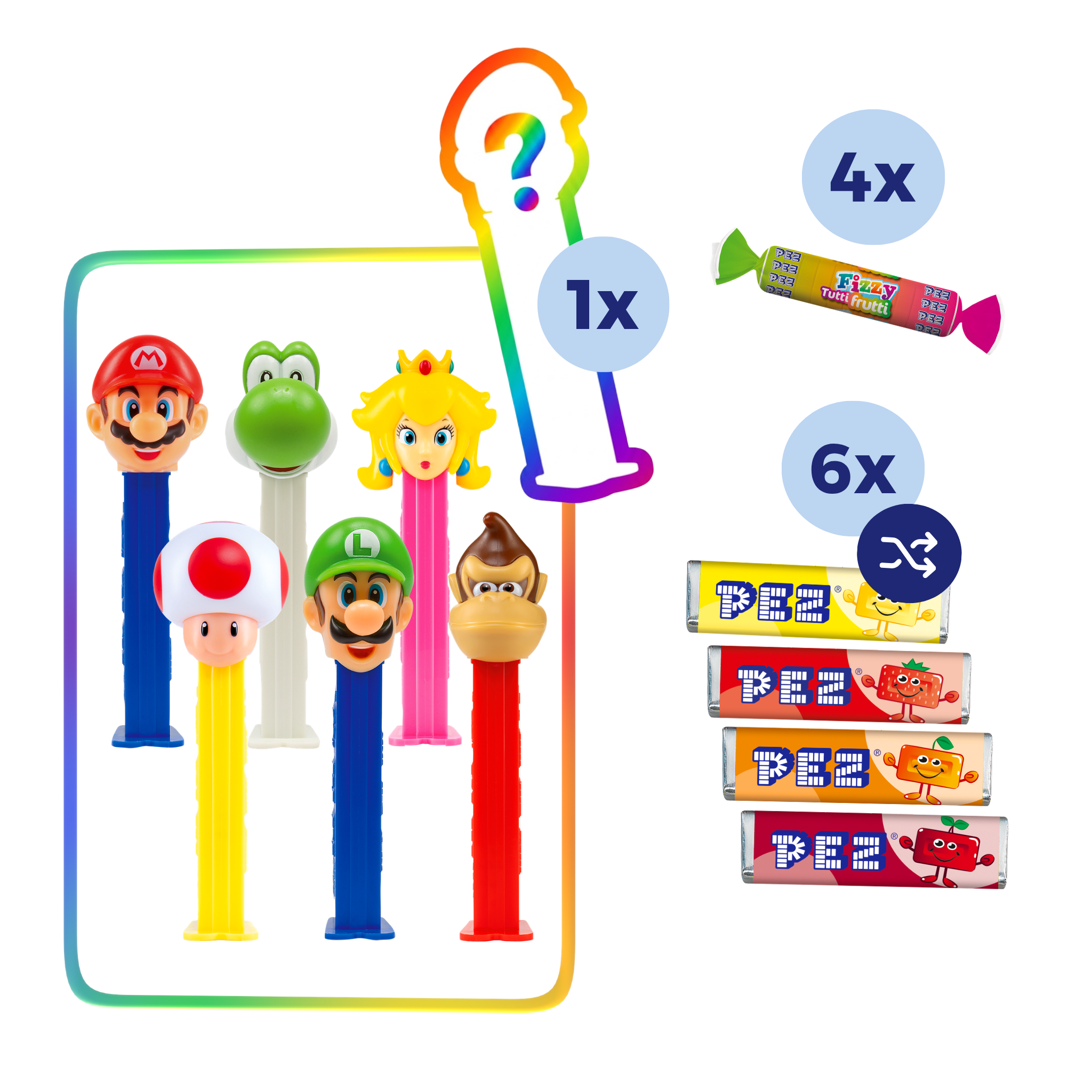 pez-candies-nintendo-pouch-bonbons-fruits-fizzy-183g image 2