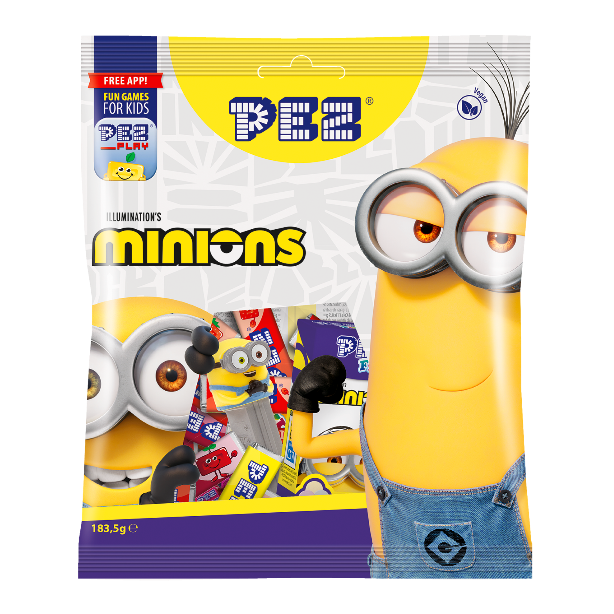 pez-candies-minions-sachet-bonbons-fruits-cola-183-5g image 1