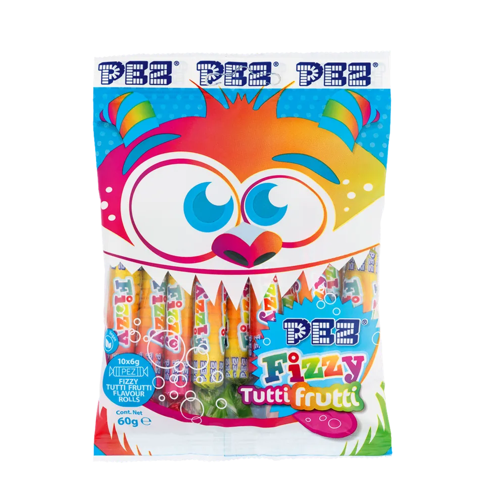 pez-fizzy-rolls-rouleaux-p-tillants-bonbons-fruits-10x6g image 1