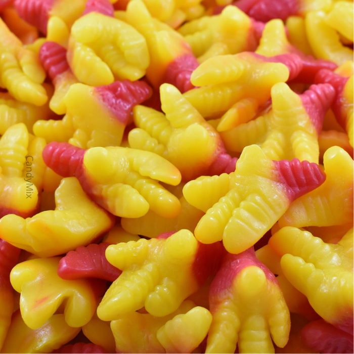 mondoux-pattes-de-poulets-bonbon-g-lifi-fruit-100g image 1