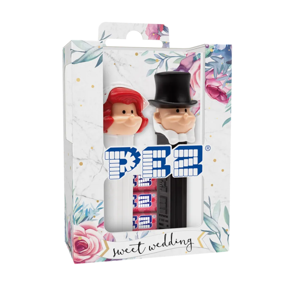 pez-gift-sets-couple-mari-s-bonbons-mari-e-rousse-34g image 1