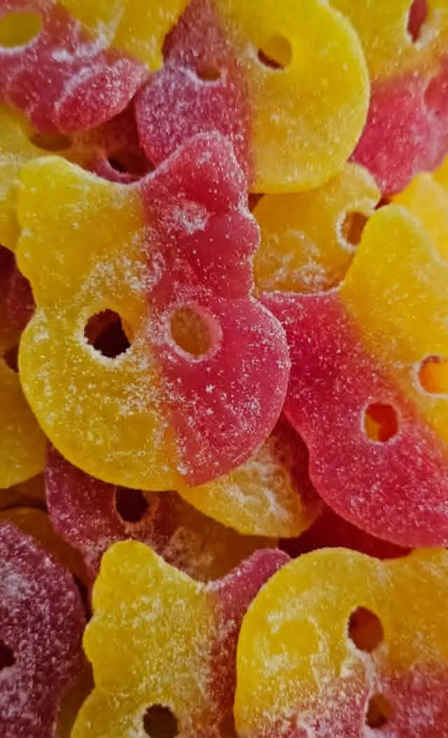sweet-halal-vegan-en-vrac-bubs-framboise-citron-bonbons-vegan image 1