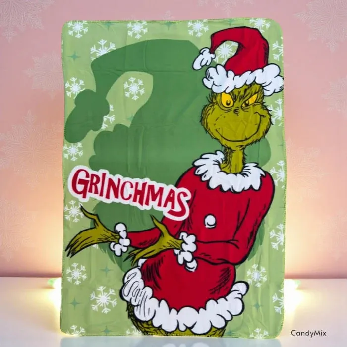 candymix-bonbons-plaid-grinch-grinchmas-140x100cm image 1