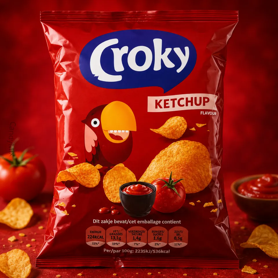 croky-ketchup-chips-100g-sans-gluten-vegan image 1