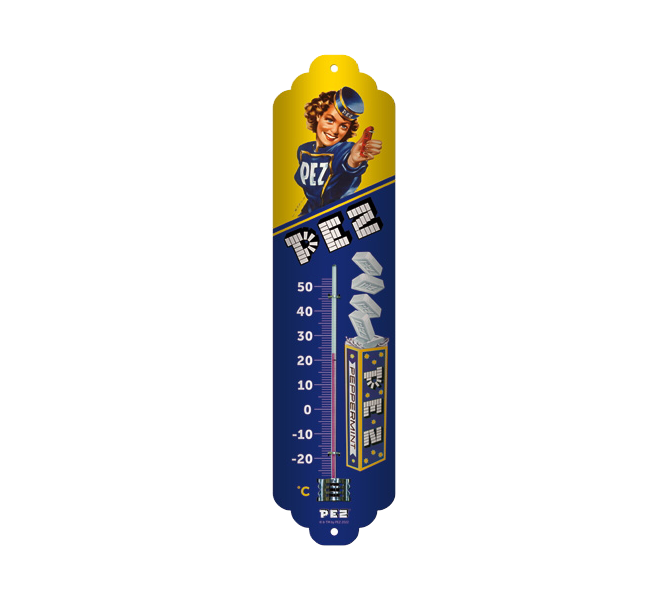 pez-r-tro-thermom-tre-m-tal-d-co-28x6-5cm image 1