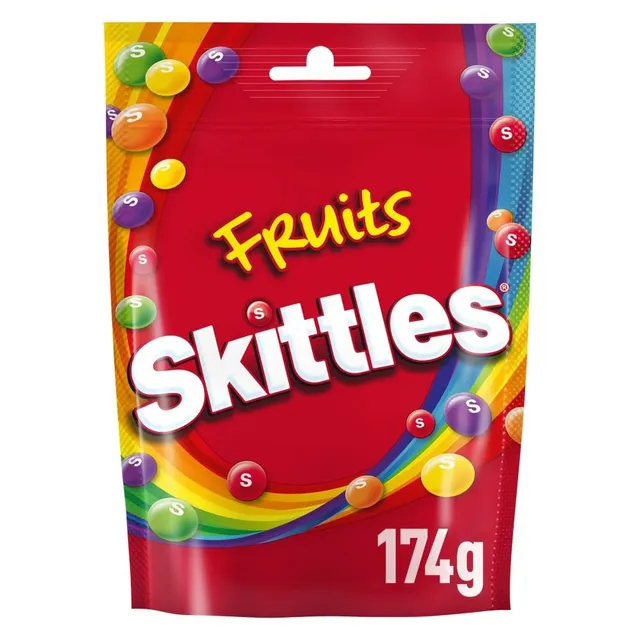 skittles-fruits-bonbons-174g-original-cassis-citron-fraise image 1