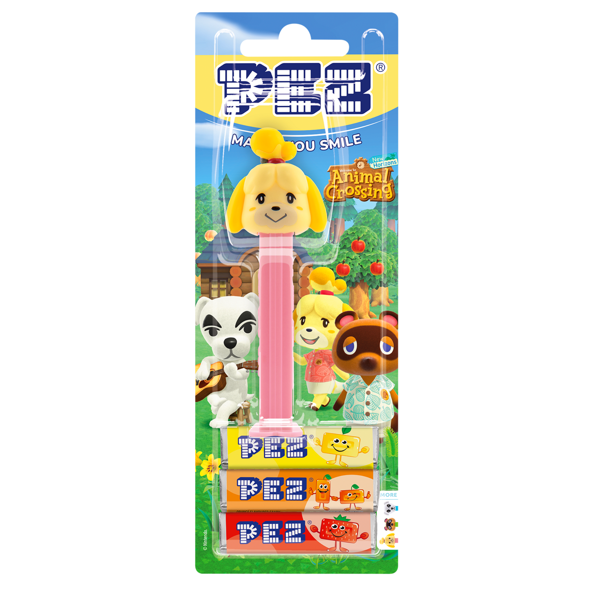 pez-dispensers-isabelle-distributeur-bonbons-animal-crossing-25-5g image 2