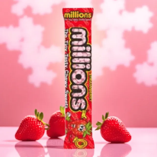millions-fraise-tube-bonbons-55g-billes-m-cher image 1