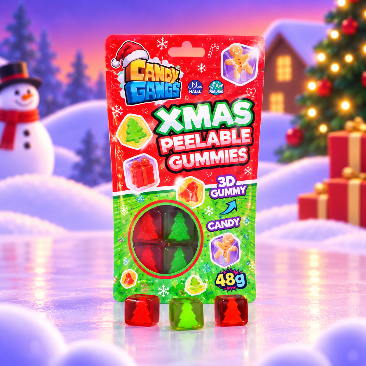 candymix-xmas-peelable-gummies-bonbon-plucher-48g-no-l image 1