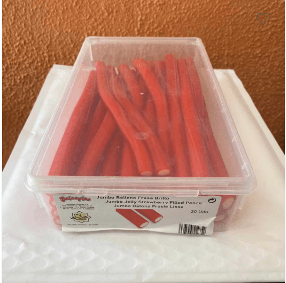 sweet-halal-vegan-emball-s-jumbo-lisse-fraise-x30-bonbon-fraise image 1