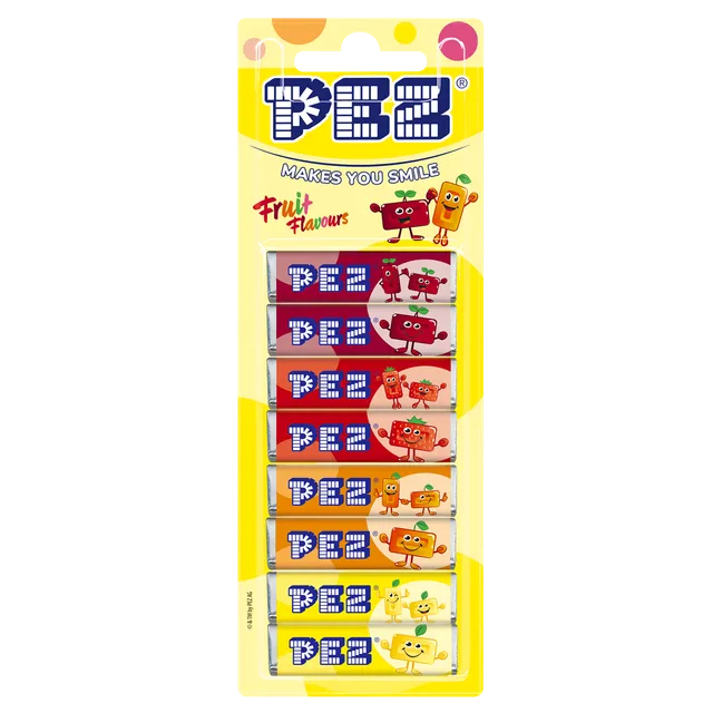 pez-candies-fruit-flavours-bonbons-fruits-8-pi-ces image 1